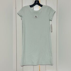 Calvin Klein Ribbed t-shirt dress